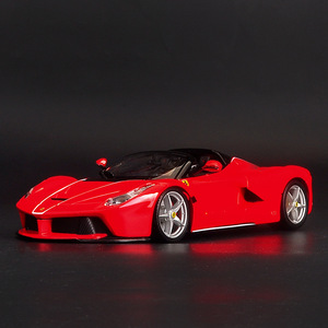 原厂1:24敞篷法拉利拉法跑车模型仿真合金玩具男生礼物收藏送礼摆