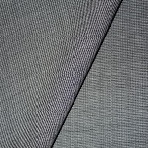 灰色精纺西装西裤面料时装毛料高档灰色板丝呢西装布料