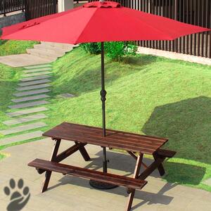 户外阳伞桌椅组合