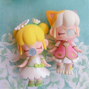 肓盒可爱女生一套全套少女心便宜茉莉盲盒公仔手办娃娃molly一天