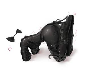 sm自缚狗奴k9动物扮演情趣套装套装项圈放置play禁锢套装调教犬