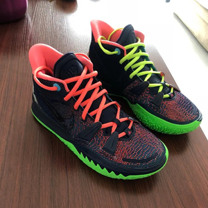适配nile kyrie 7 ep anime 蓝红绿欧文7荧光绿西瓜红鸳鸯aj1鞋带