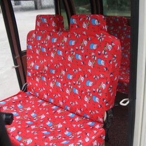 电动三轮四轮电动车老年代步车观光车新能y源电轿坐垫座套定制做