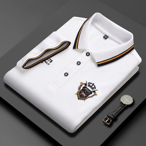 欧典男装欧典男装春夏刺绣休闲短袖男士短袖8721款