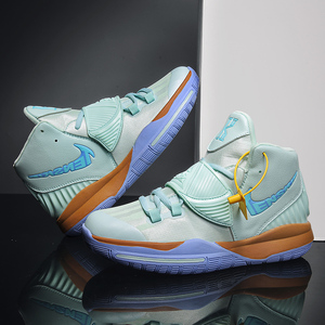 耐克高帮防滑耐磨欧文6章鱼哥南海岸篮球鞋男儿童运动实战球鞋5女