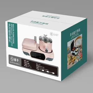 新款多功能早餐机轻食机小型家用面包机电煮锅吐司压烤机子