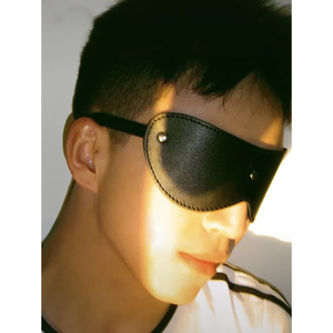 sm眼罩情趣调情用品黑色男用乳夹角色扮演gay调教道具成人性趣spa