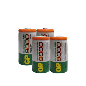 gp超霸大号充电电池1号电池r20一号d型电子琴热水器燃气炉大号充