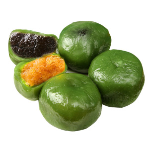 青团蛋黄肉松艾草红豆芝麻清明粿清明粑粑果子青团子纯手工糯米糍