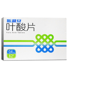 scrianen/斯利安 叶酸片 0.4mg*62片/盒 叶酸缺乏引起的贫血
