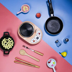 迷你食玩小儿童厨房可煮饭做饭工具厨具真实版真煮套装可烹饪全套