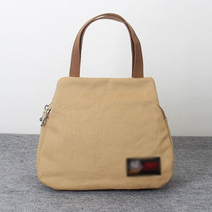 好小款女士小布包包女手提包帆布艺工作职业简单休闲手拿上班手拎