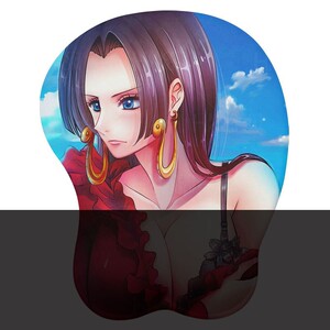 海贼王娜美女帝动漫鼠标垫护手腕3d公路商店肥皂肥宅立体硅胶定制