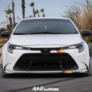 凌尚卡罗拉 雷凌车贴拉花彩贴 摭挡划痕装饰改装前杠车身汽车贴纸