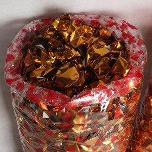 用品金元宝手工仙家传统金色丧葬折纸不褪色锡箔纸供奉折叠佛教