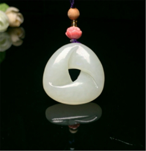 轮回吊坠三世轮回吊坠男女情侣款前世今生轮回吊坠白玉平安扣轮回