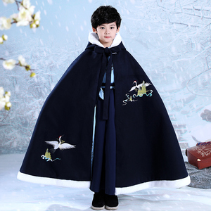 汉服披风男童