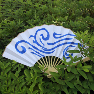 天官赐福周边风师青玄折扇古风扇子男绢布竹古典宫廷中国风礼品夏