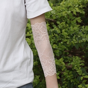 遮疤痕袖套夏天薄款手臂护肘神器女款小臂纹身遮盖饰品蕾丝手腕带