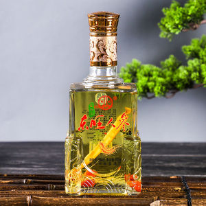 东北长白山特产东旺人参枸杞酒38度500ml人参浸泡滋补养生酒