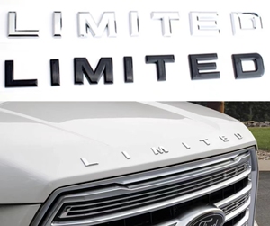适用于福特f150车标 f150 limited机盖车标 abs车身侧标 皮卡贴标