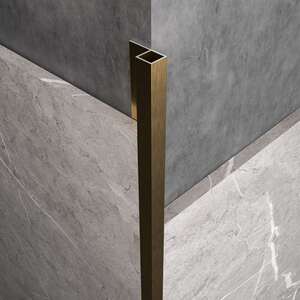 铝合金瓷砖阳角线阴线墙砖地板收口条收边压条金属装饰线条不锈钢