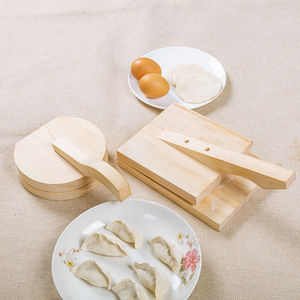 实木压饺子皮神器饺皮工具清明果模具饺皮压板包皮压板饺米粑压板