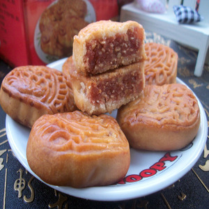 广东潮汕特产腐乳饼潮州特产传统地方糕点咸香肉馅饼美食零食礼盒