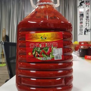 昌潮沙县光头小吃配料辣椒酱蒜头香味拌面下饭火锅蘸料含包装25斤