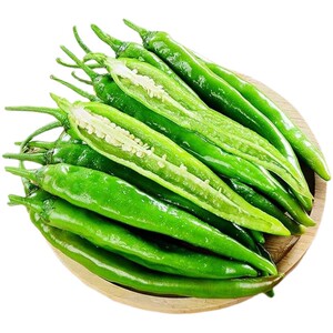 小尖椒湖北土辣椒青椒薄皮辣广椒二荆条胡椒3斤包