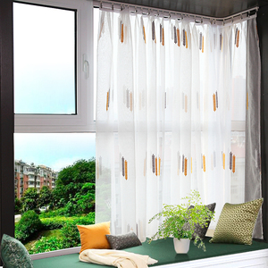 阳台窗帘拐角窗遮光