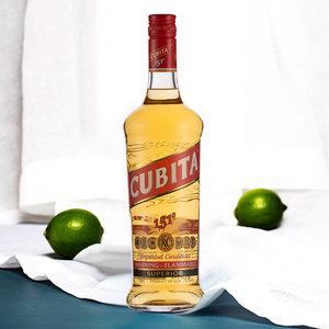 古贝塔白朗姆酒151朗姆75.5度高度数烈酒调鸡尾基酒cubita洋酒