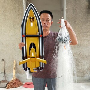 专业遥控拉网船拖网高速下网神器大功率渔船快艇单人电动放网鱼船