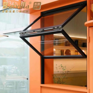 钢化玻璃窗户无框