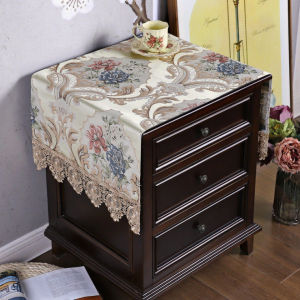 床头柜巾美式