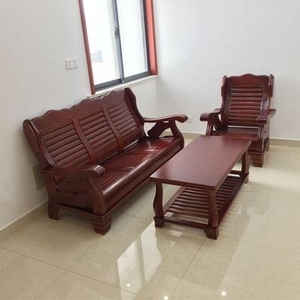 00l233296淘宝中式全实木沙发茶几组合客厅农村经济型小户型三人位