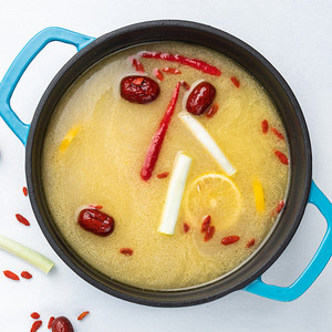 鸿兴源和谐草本清汤火锅底料牛油不辣麻辣烫调料1