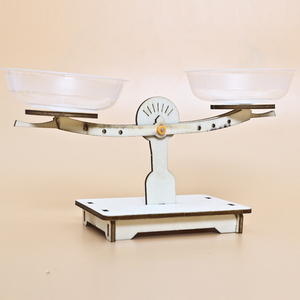 小学生自制托盘天平