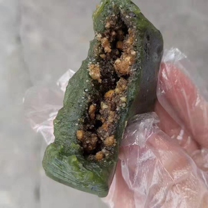 青团广西特产小吃艾草粑粑糯米花生芝麻糍粑新鲜手工现做网红糕点