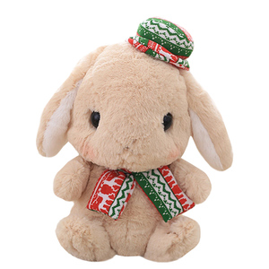 新品小兔子c智能对话唱歌玩偶耳朵会动的公仔布娃娃电动音乐益智