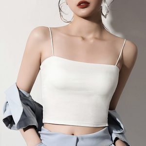 一字肩内搭内衣夏