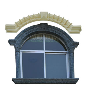窗拱套模具拱形窗半圆形罗马柱弧形窗套模型欧式别墅窗户水泥窗边