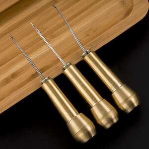 上鞋锥子线装书本制作修书工具手工打装订材料孔手缝大眼针线