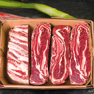 牛腩冷冻商用原切10斤巴西进口牛肉新鲜纯牛坑腩排腩商用批发50斤