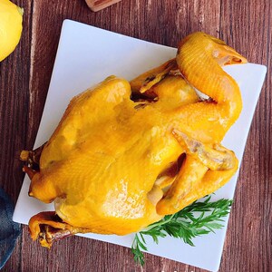 【顺丰包邮】广东温氏盐焗鸡整只即食特产手撕土香鸡广式美食粤菜