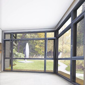 990人付款淘宝阳台内隔断门窗断桥铝玻璃门窗,三玻两腔,尺寸2.4*2.