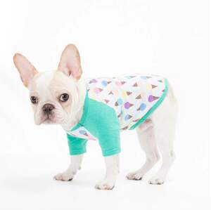 宠物猫狗衣服两脚衣t恤衫纸板图纸diy柯基裁剪服装打版模版纸样