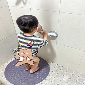 宝宝淋浴扶手浴室扶手免打孔强力吸盘把手少儿卫浴缸拉手老人厕所