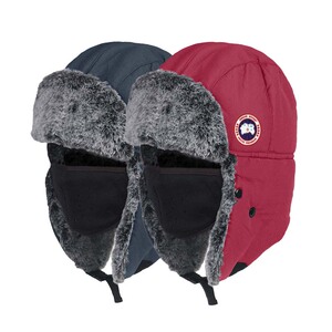 【官方正品】代购大鹅防泼水保暖雪帽加绒加厚冬季防寒护耳帽子