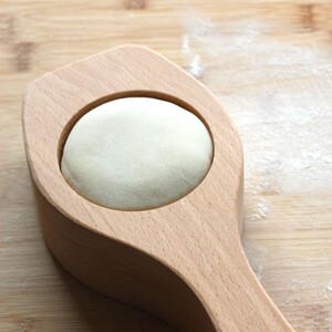 包子模具大号凹底模加深加厚花纹圆馒头木模具榉木豆沙包子月饼